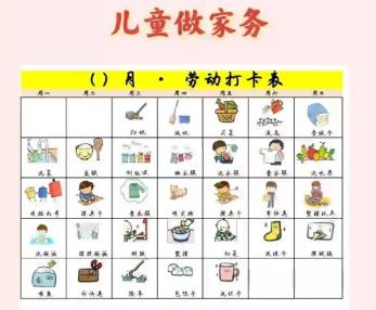 萍乡儿童做家务年龄对照表